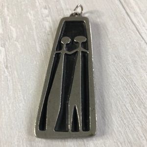 Statement necklace pendant, no chain included